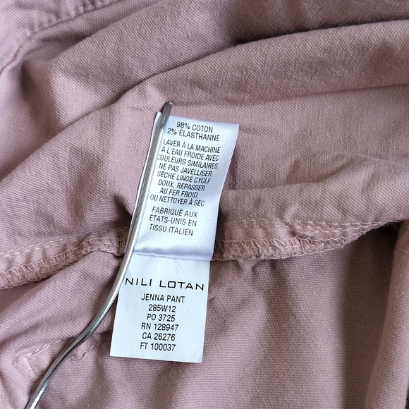 Nili Lotan Women's  Light Pink Cargo Pants - Picture 8 of 8